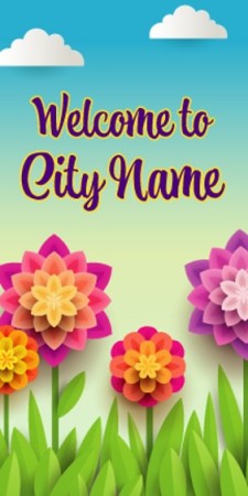 24D861 Pole Banner 24D861 Pole Banner