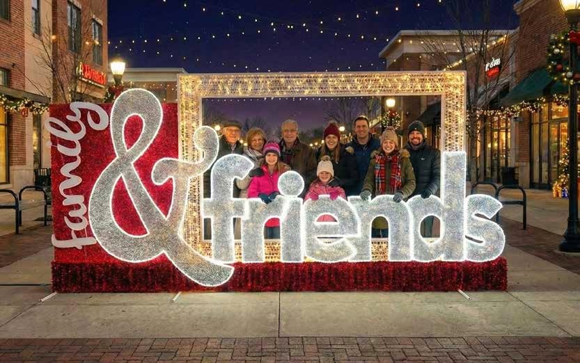 Family & Friends Photo Op Frame - Become a Holiday Destination.